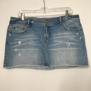 Aeropostale Mini Jean Skirt